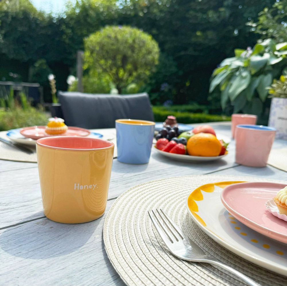 Mugs - Mug colorful affection / set of 4 - AND NOOK