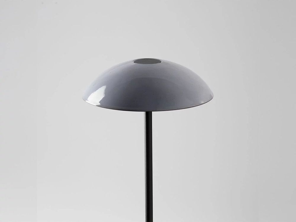 Table lamps - ABSIDIOLA table lamp with plato ceramic shade - LUXCAMBRA