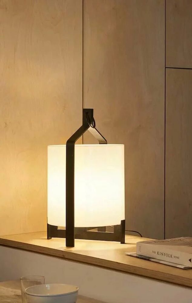 Lampes de table - FANAL lampe à poser noir de 48cm - LUXCAMBRA