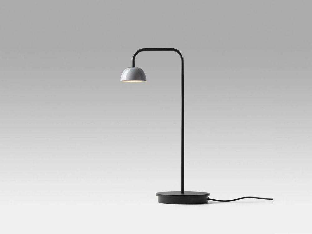 Lampes de table - ABSIDIOLA lampe à poser à bras court en albâtre ou céramique - LUXCAMBRA