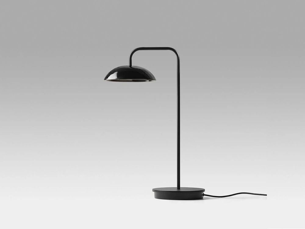 Table lamps - ABSIDIOLA short arm table lamp in ceramic plato - LUXCAMBRA