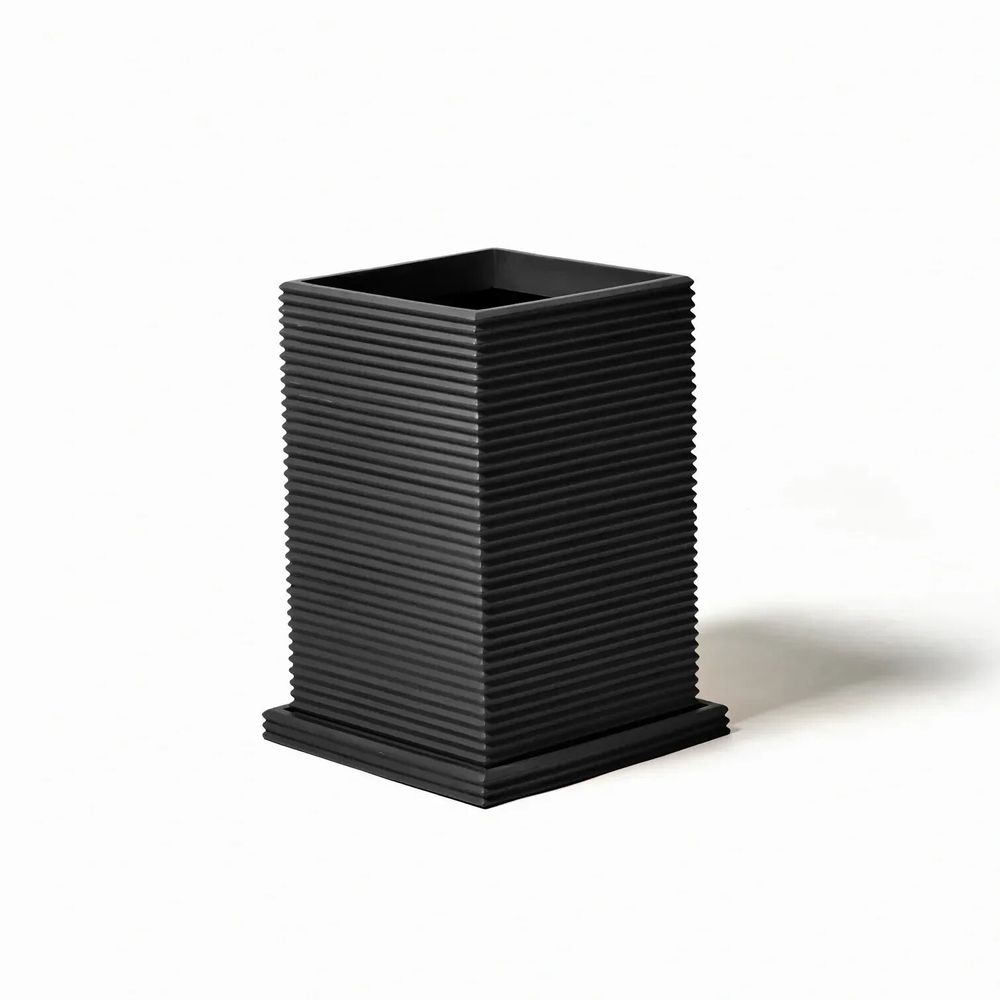 Pots de fleurs - Jardinière rectangulaire standard en fibre de verre bleue - TULESTE FACTORY