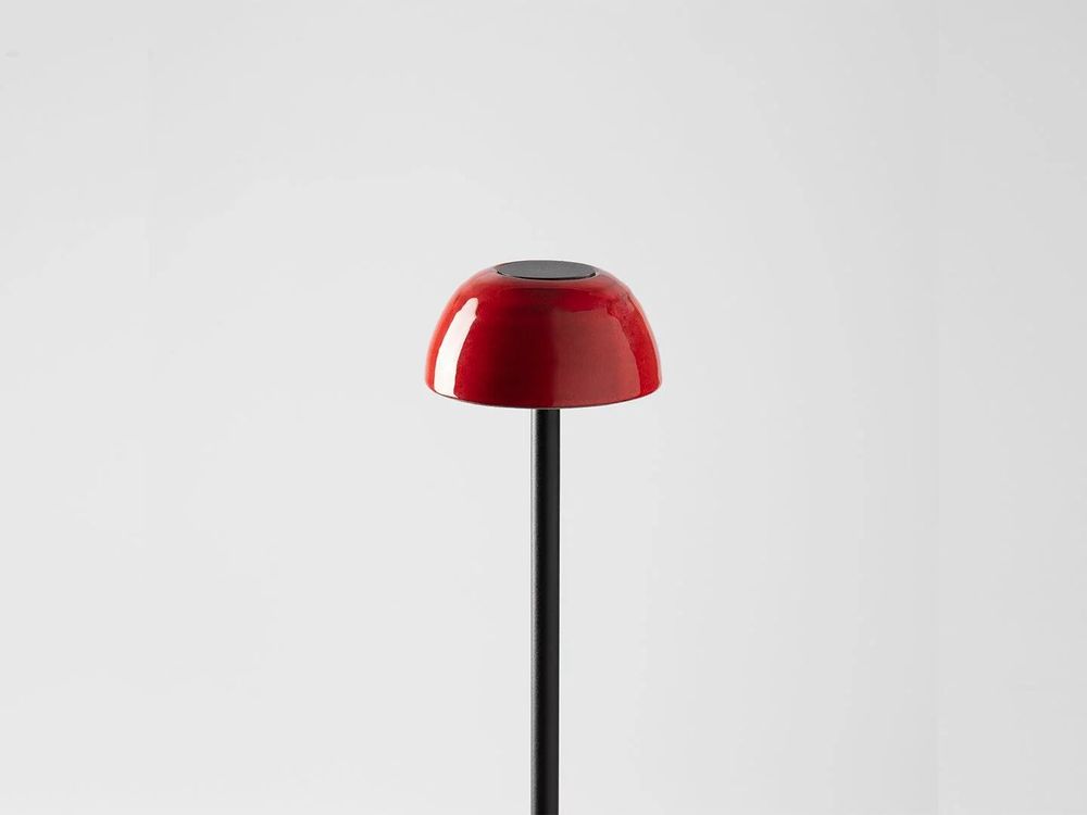 Floor lamps - ABSIDIOLA floor lamp mini 10cm lampshade in alabaster or ceramic - LUXCAMBRA