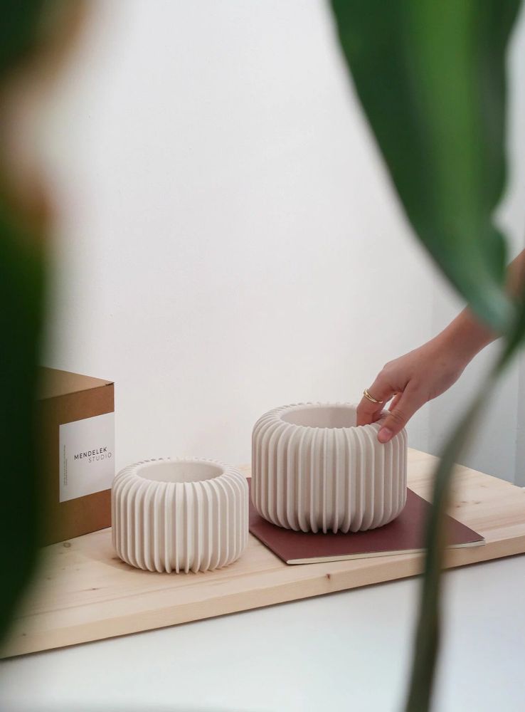 Floral decoration - INDOOR PLANTER - VORENA SUSTAINABLE DESIGN - MENDELEK STUDIO