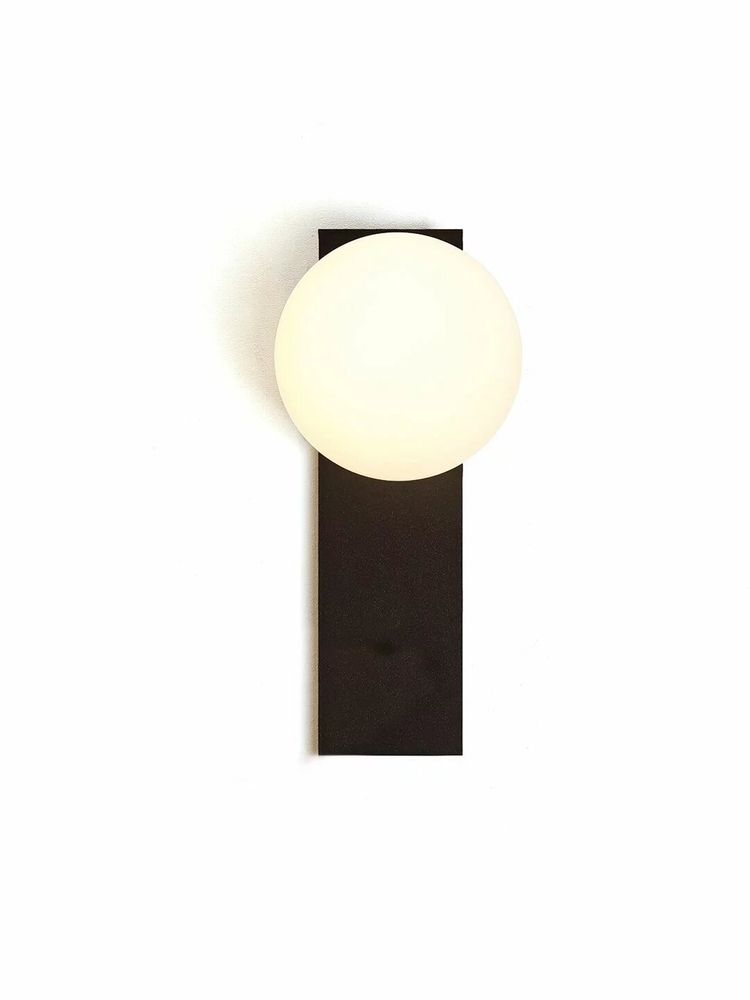 Wall lamps - GLOS slim black wall lamp - LUXCAMBRA