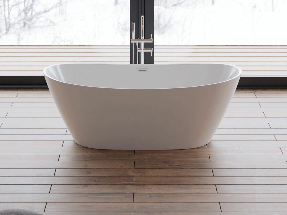 Baignoires - Baignoire îlot ovale VENECIA 170x80cm, by SPALINA - SPALINA