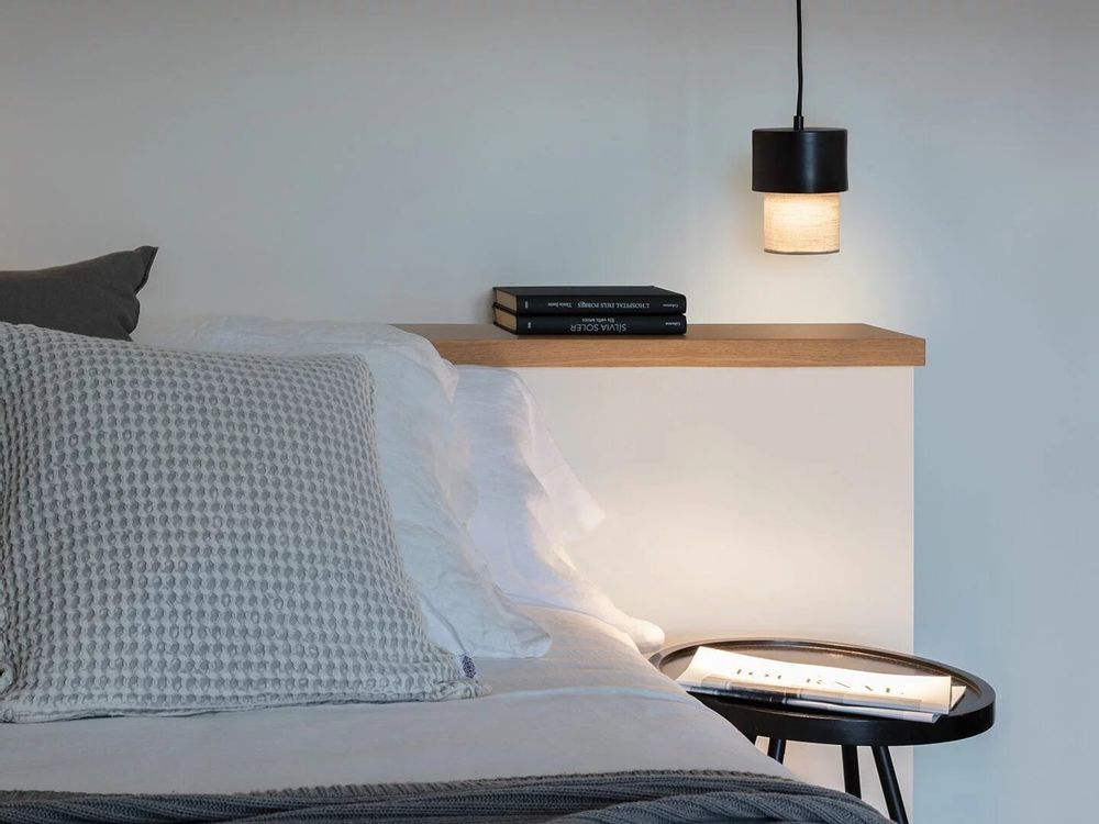 Hanging lights - KAN hanging lamp diameter of 8.5cm in black or white - LUXCAMBRA