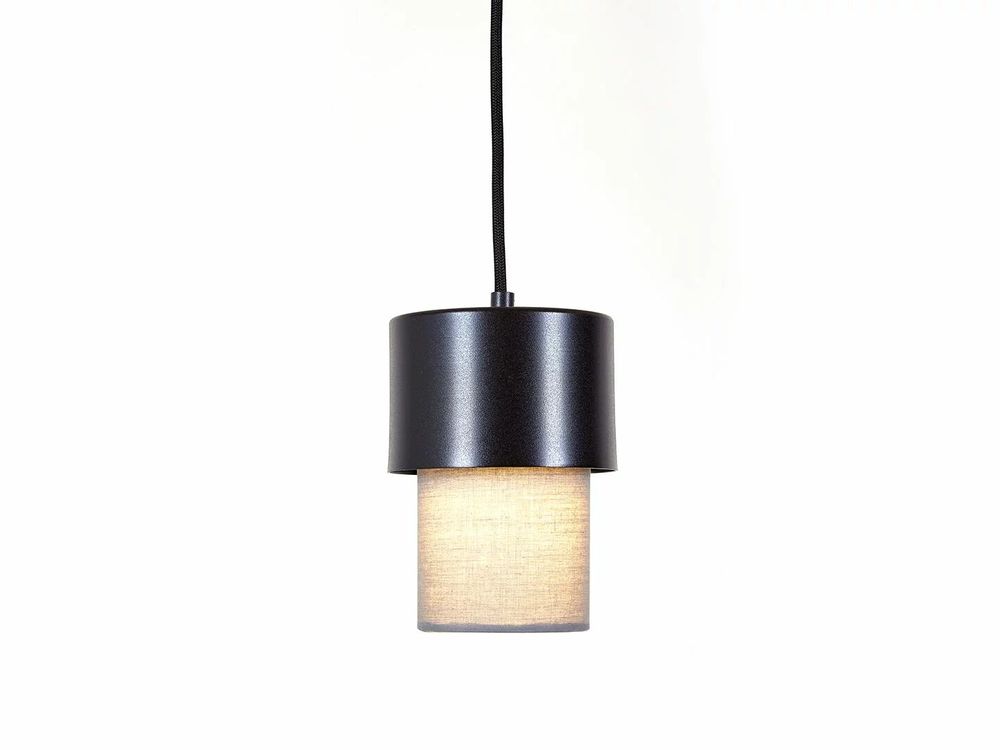 Hanging lights - KAN hanging lamp diameter of 8.5cm in black or white - LUXCAMBRA