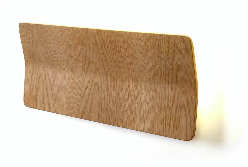 Wall lamps - KITO wooden wall light measuring 16, 25 or 49cm - LUXCAMBRA