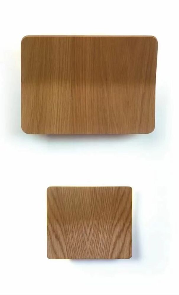 Wall lamps - KITO wooden wall light measuring 16, 25 or 49cm - LUXCAMBRA