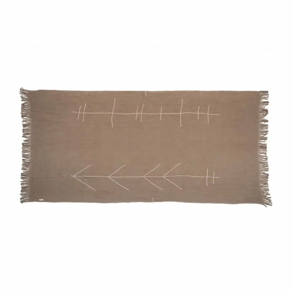 Plaids - Plaid en lin BOREAL 125x230 cm - BED AND PHILOSOPHY
