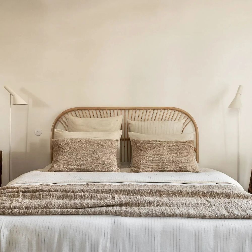 Plaids - Plaid à franges GARANCE 106x200 cm - BED AND PHILOSOPHY