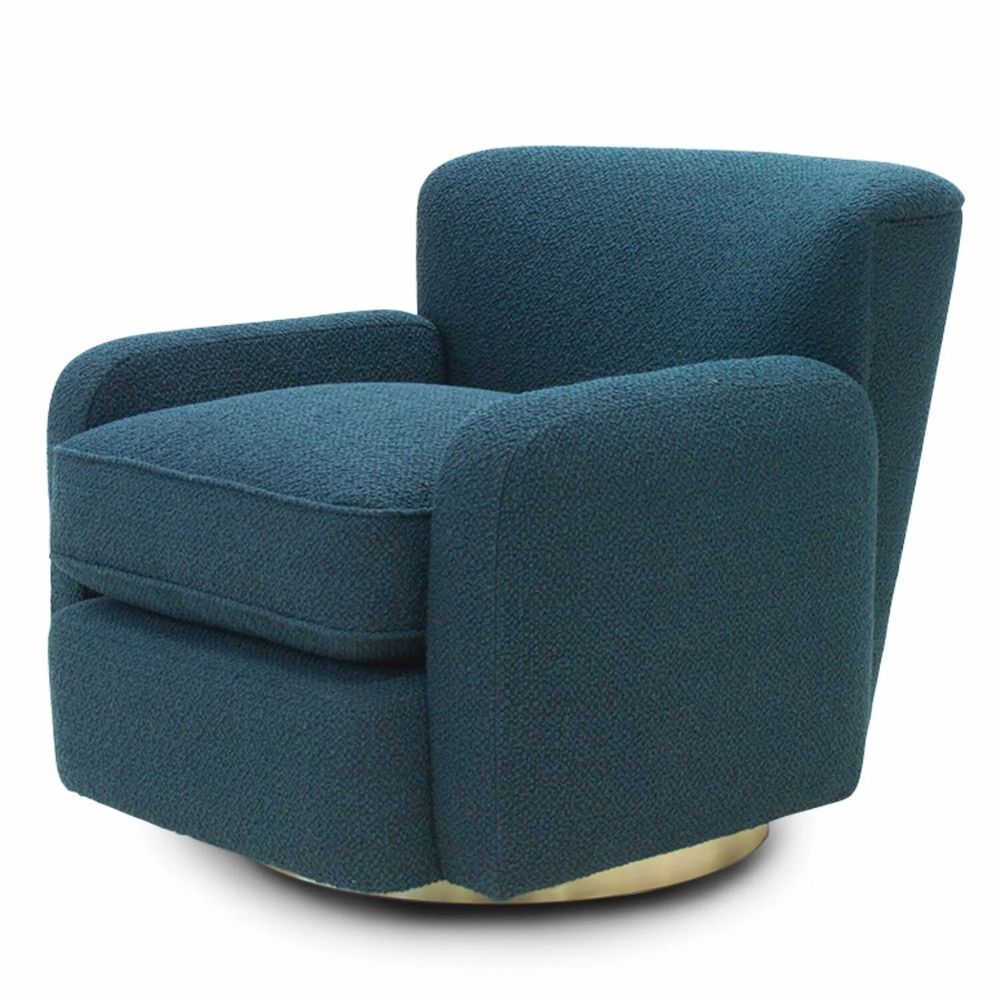 Chairs for hospitalities & contracts - Léa Contemporain | Swivel Armchair - CREARTE COLLECTIONS