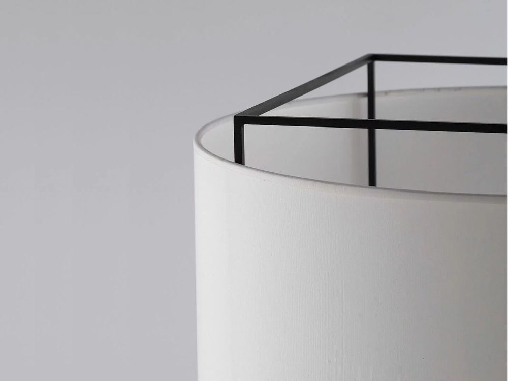 Hanging lights - LEWIT hanging lamp of 106cm with cotonet shade - LUXCAMBRA