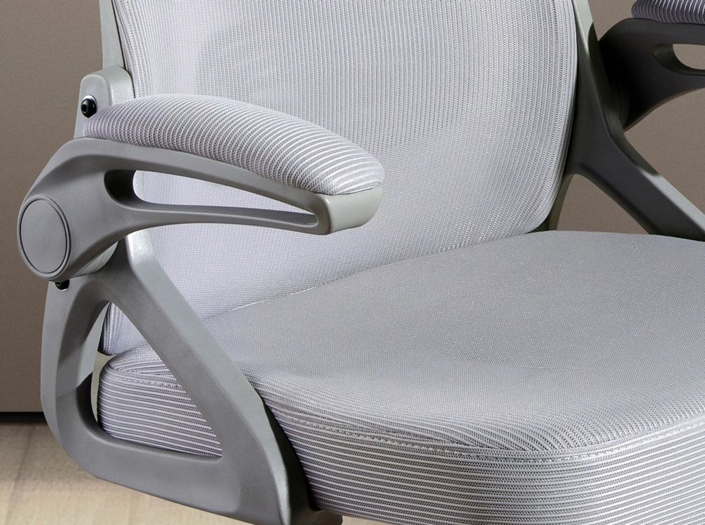 Chairs - Office swivel chair grey fabric - ANGEL CERDÁ
