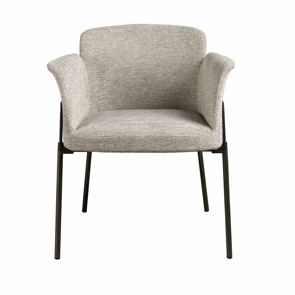 Chairs - Grey fabric chair - ANGEL CERDÁ