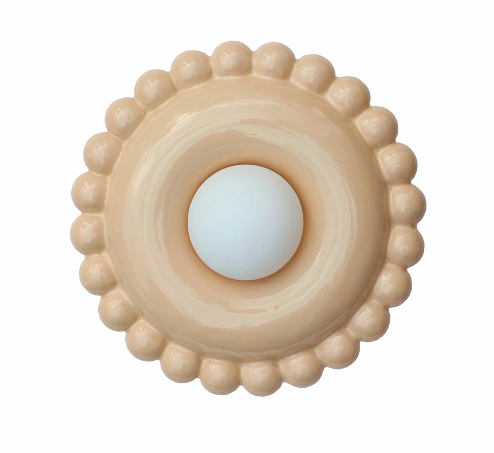 Wall lamps - Luna Tall Soja Wall Lamp - BELLO ET BELLO