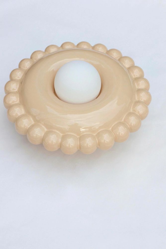 Wall lamps - Luna Tall Soja Wall Lamp - BELLO ET BELLO