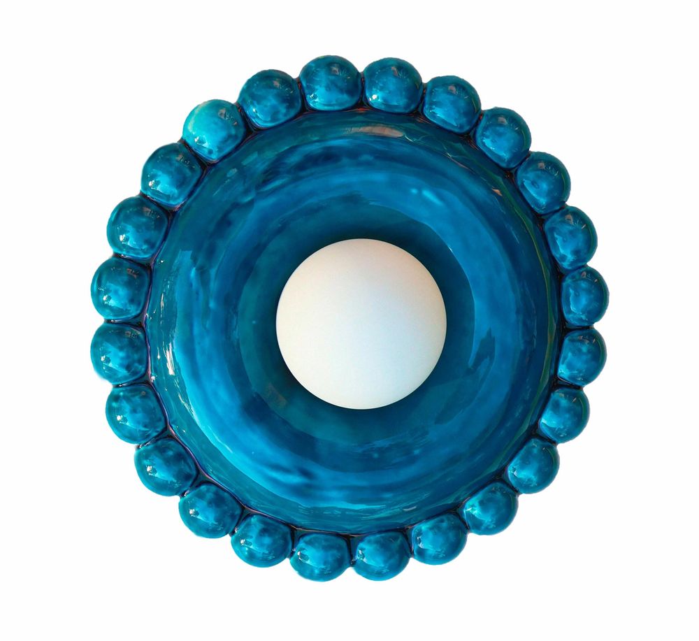 Wall lamps - Luna Tall Langune Wall Lamp - BELLO ET BELLO