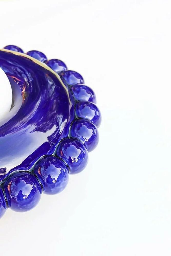 Design objects - Luna Tall Cobalt Wall Lamp - BELLO ET BELLO