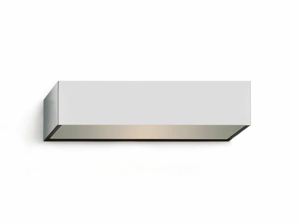 Wall lamps - LINE 30cm wall light in black, white or nickel - LUXCAMBRA