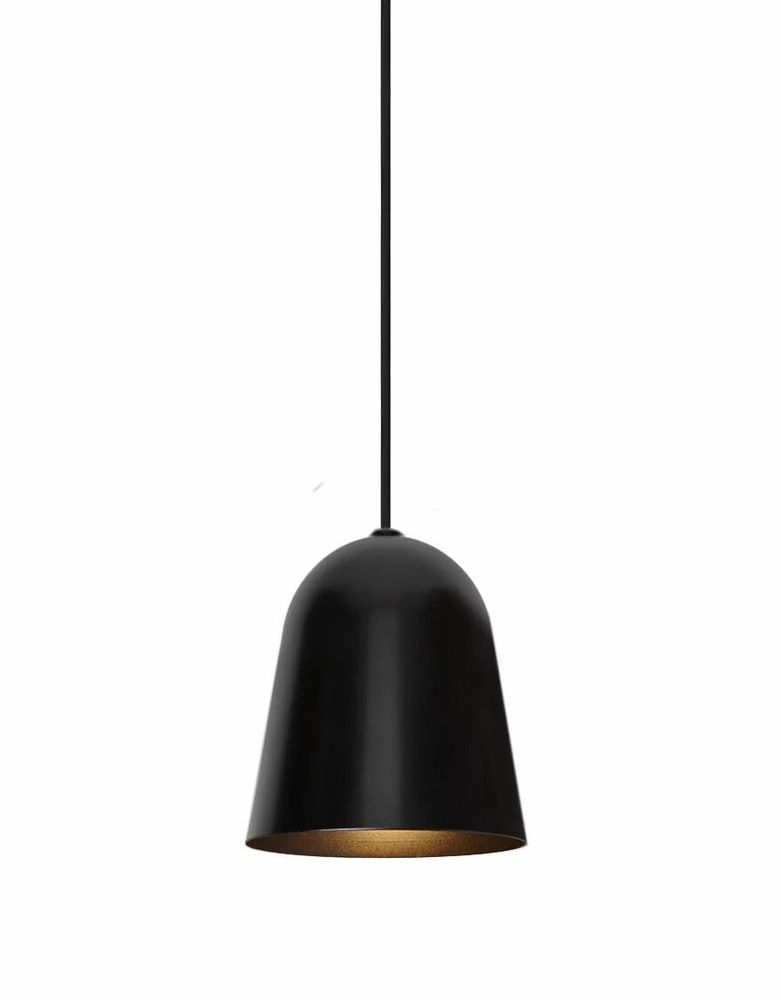 Hanging lights - LULA suspension in black with 15cm shade - LUXCAMBRA