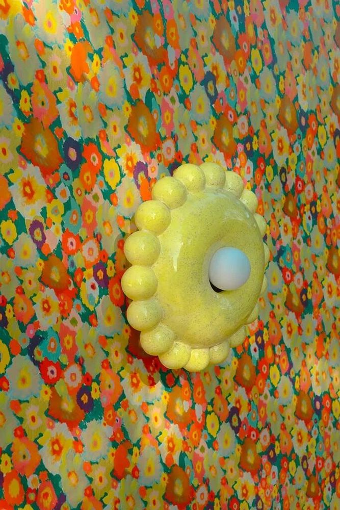Design objects - Luna Small Vanilla Wall Lamp - BELLO ET BELLO