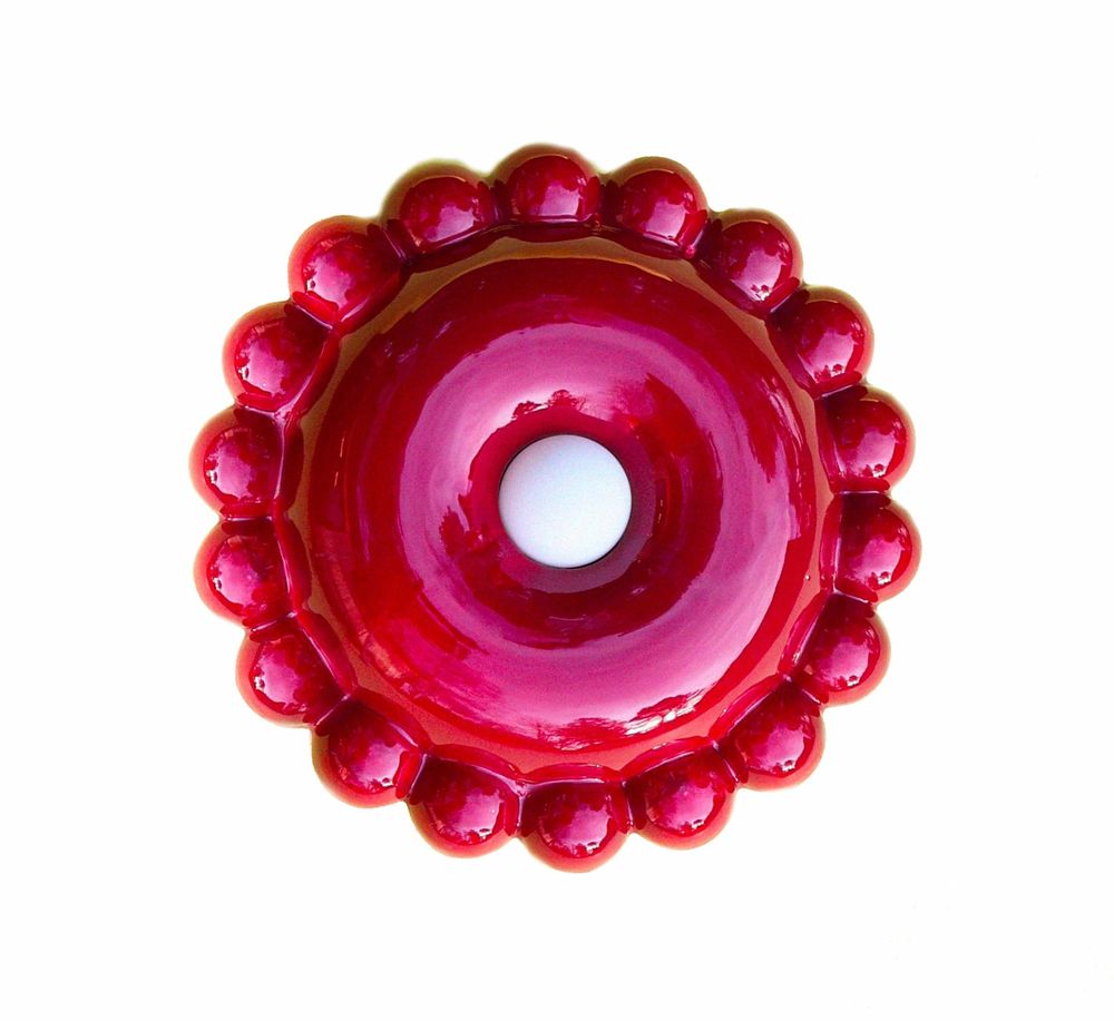 Design objects - Luna Small Bordeaux Wall Lamp - BELLO ET BELLO