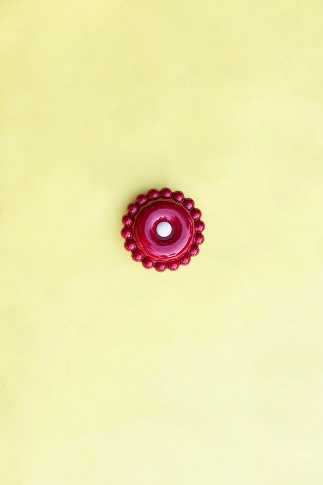 Design objects - Luna Small Bordeaux Wall Lamp - BELLO ET BELLO