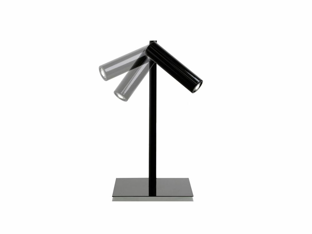 Table lamps - MANHATTAN table lamp 25cm black, white or black and gold - LUXCAMBRA