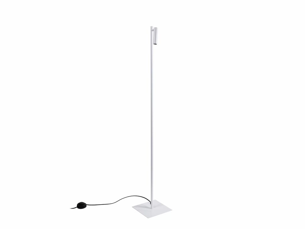 Floor lamps - MANHATTAN 135 cm floor lamp in black, white or black and gold - LUXCAMBRA