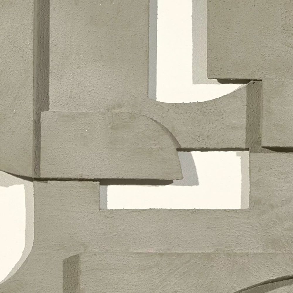 Services - 'Castle 01 Concrete' - Œuvre Originale - 70x70 cm - PERSPECTIVA 10