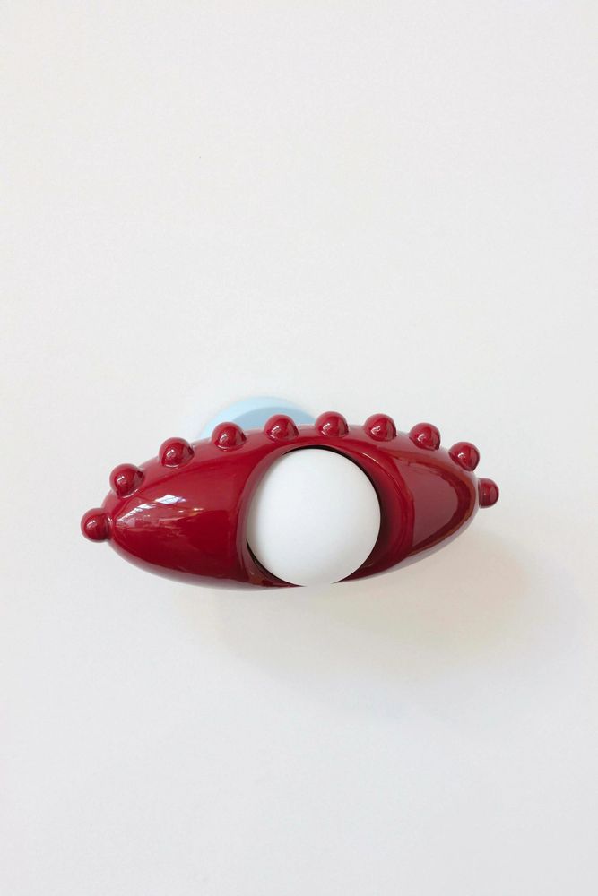 Design objects - Cassiopée Bordeaux wall lamp - BELLO ET BELLO