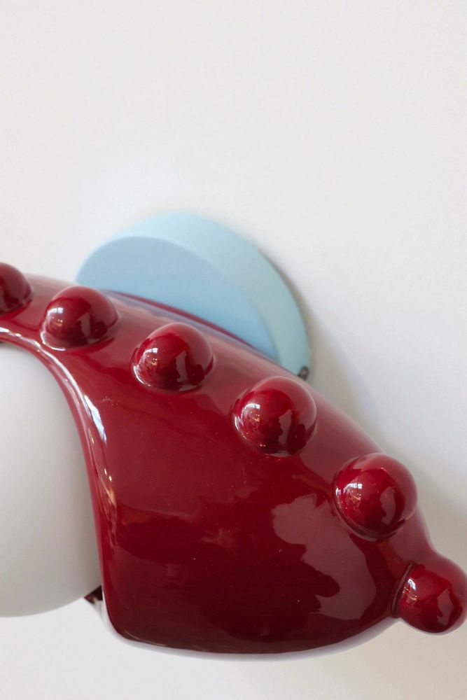 Design objects - Cassiopée Bordeaux wall lamp - BELLO ET BELLO