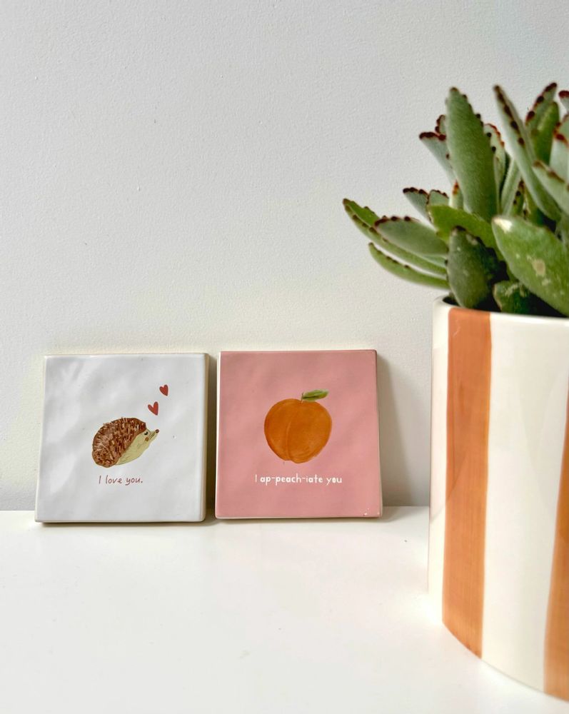 Cadeaux - Carreau ap-peach-iate - AND NOOK