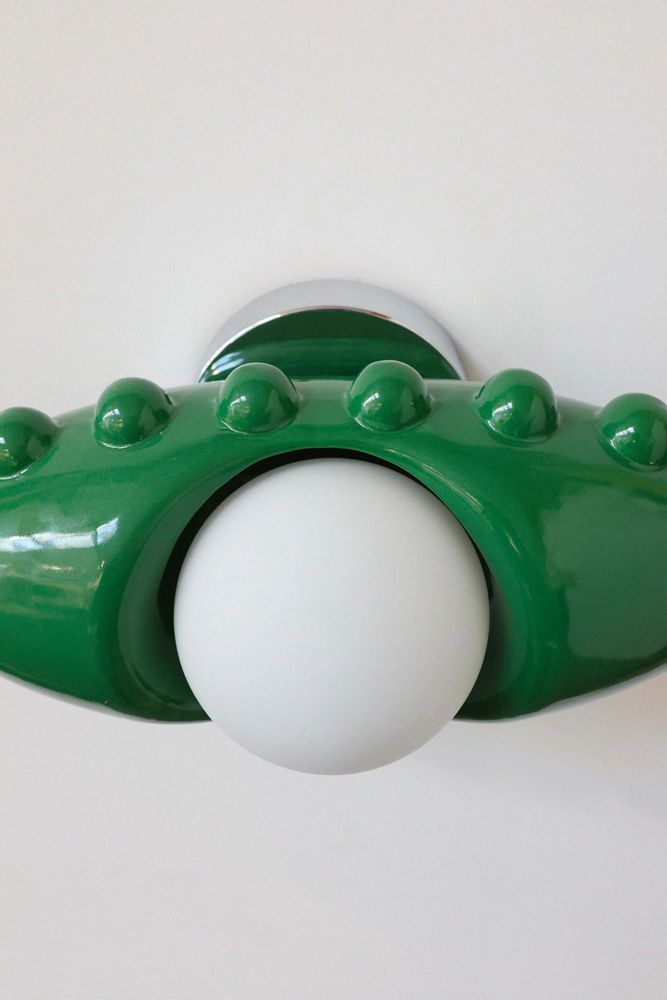 Design objects - Cassiopée Emerald Wall Lamp - BELLO ET BELLO
