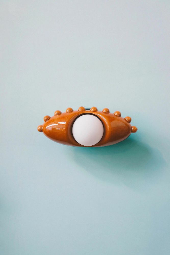 Design objects - Cassiopée Erable Wall Lamp - BELLO ET BELLO