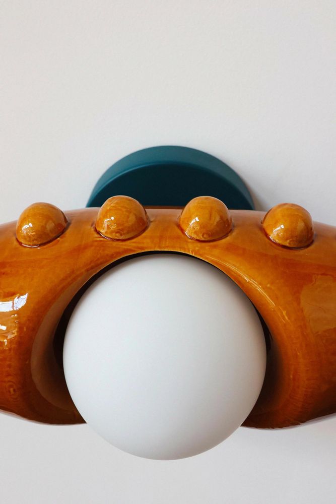 Design objects - Cassiopée Erable Wall Lamp - BELLO ET BELLO