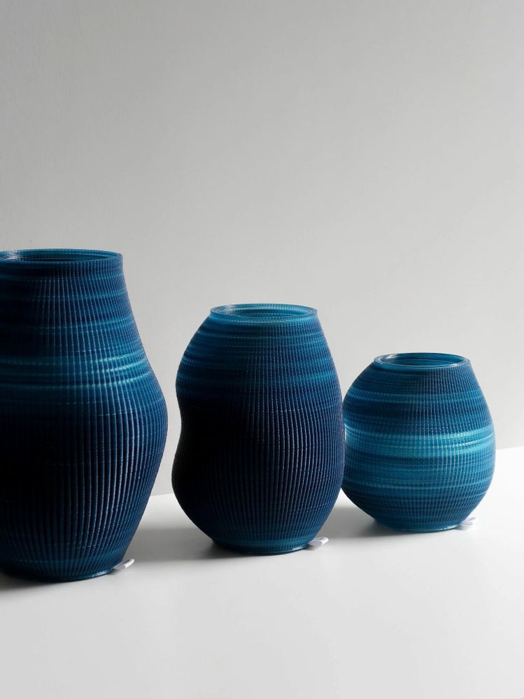 Vases - SET OF 3 VASES - ALZEA COLLECTION - MENDELEK STUDIO