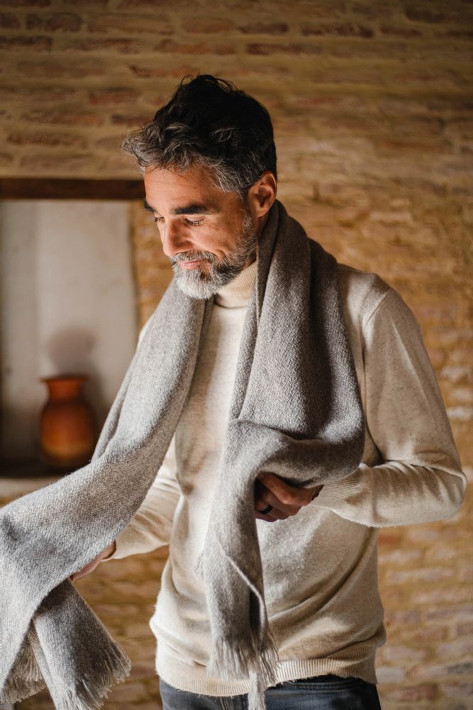 Scarves - LHASA VALLEY SCARF - HIMALAYAN HERMITAGE