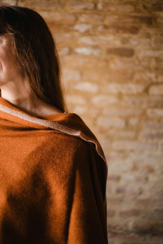 Scarves - GYANTSE MEADOW SCARF - HIMALAYAN HERMITAGE