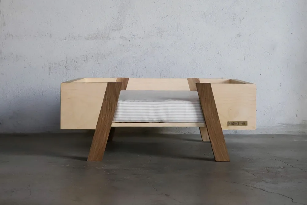 Beds - pet bed No.01 - WOODEN STORY