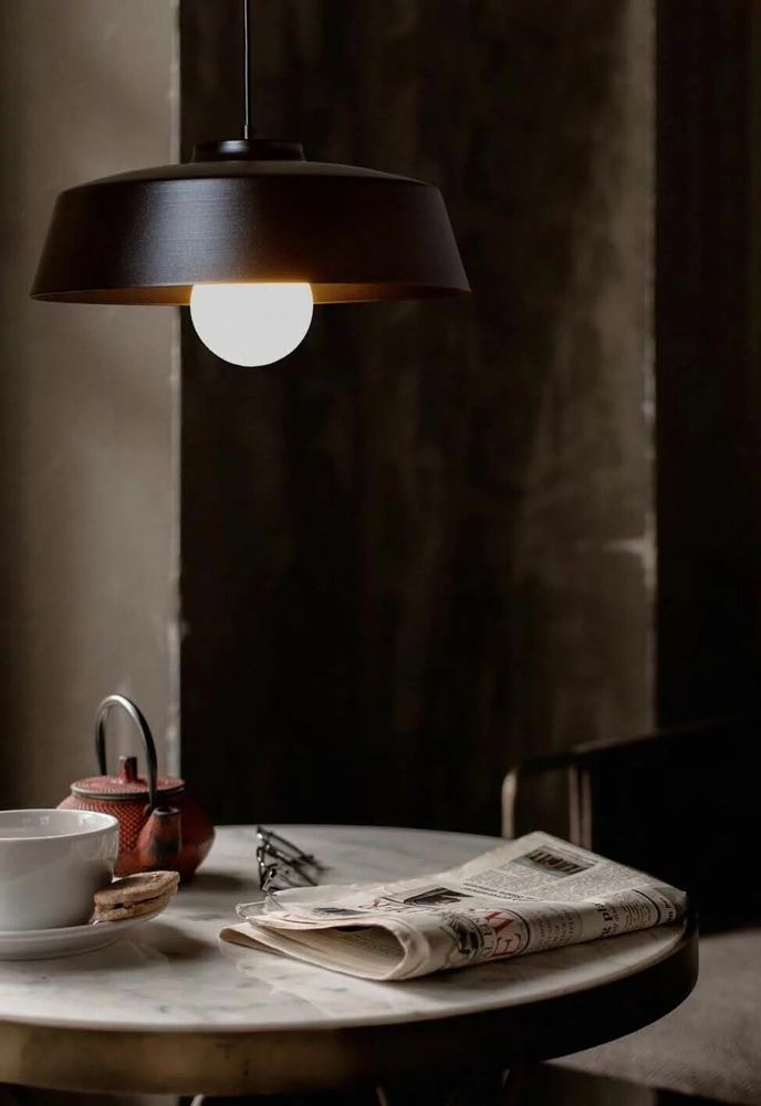 Suspensions - RAVAL suspension en métal noire - LUXCAMBRA