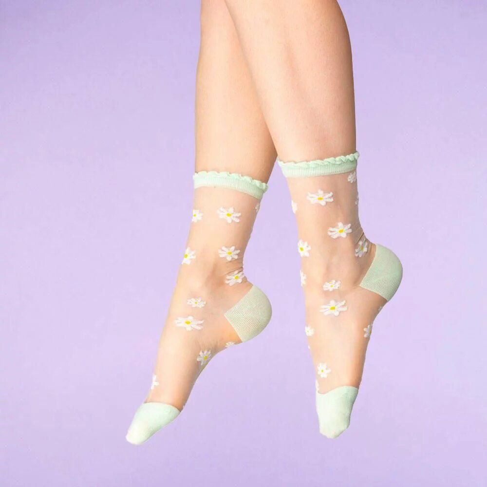 Socks - Daisy Sheer Socks - Coucou Suzette - COUCOU SUZETTE