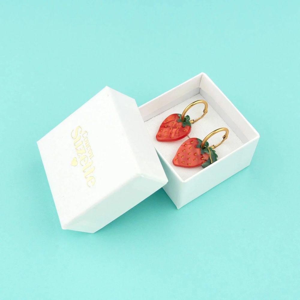 Apparel - Strawberry Earrings - Coucou Suzette - COUCOU SUZETTE