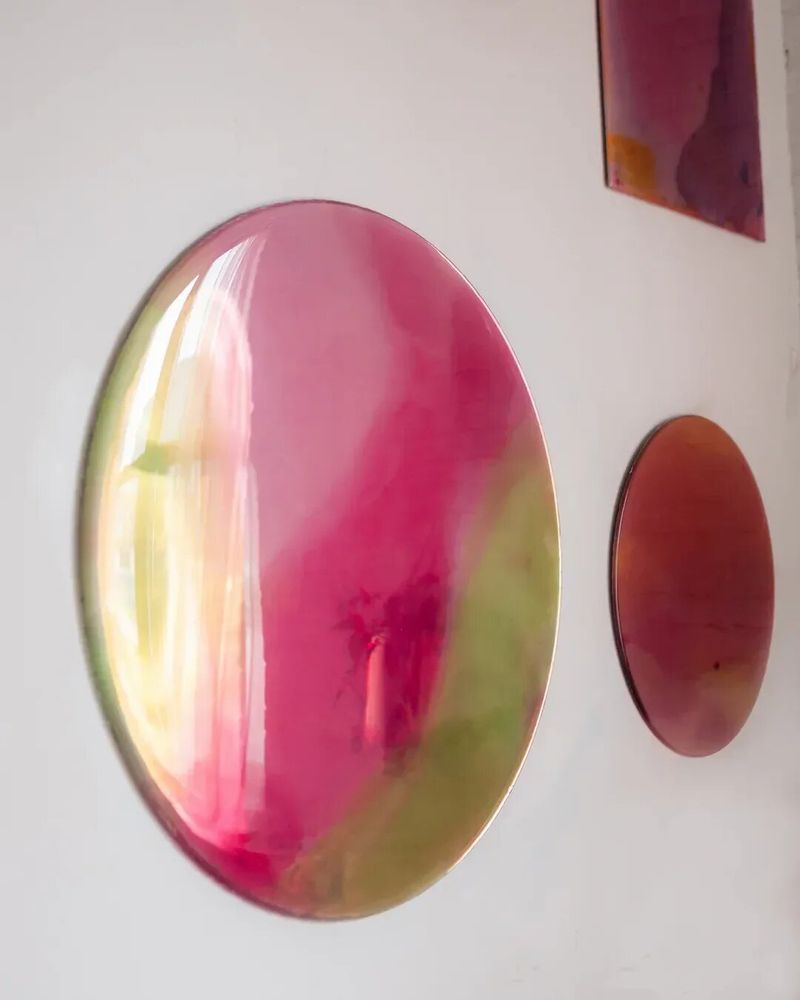 Autres décorations murales - Décoration murale Lolli by Courtney Kinnare en résine et verre miroir - TULESTE FACTORY