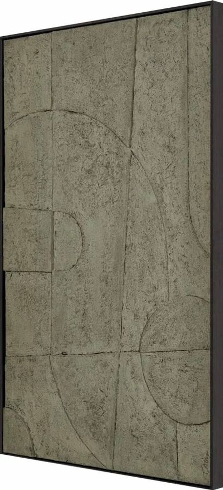 Services - 'Fornells 05 Ahumado' - Œuvre Originale - 100x150 cm - PERSPECTIVA 10