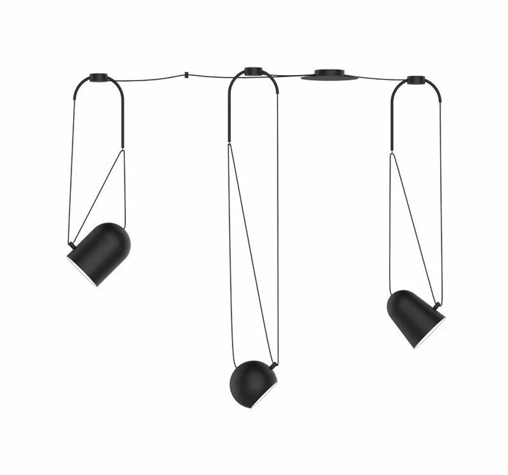 Suspensions - SIRIUS suspension en noir - LUXCAMBRA