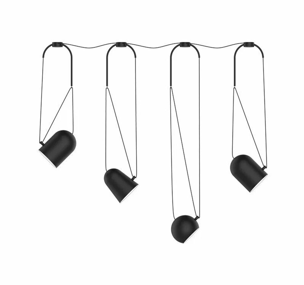 Suspensions - SIRIUS suspension en noir - LUXCAMBRA