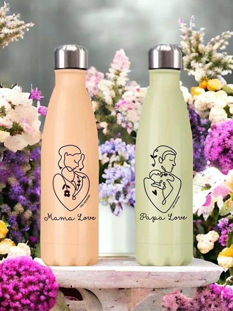 Gifts - Isothermal bottles created and printed in France - HIRONDELLES & CIE BY MAISON ROYAL GARDEN